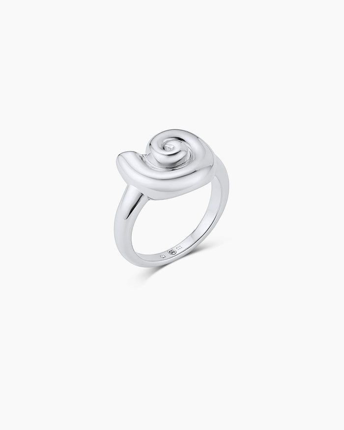 Nautilus Ring || option::Silver Plated