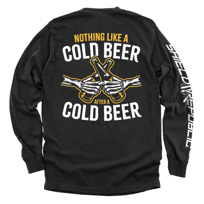 Nothing Like A Cold Beer After A Cold Beer
