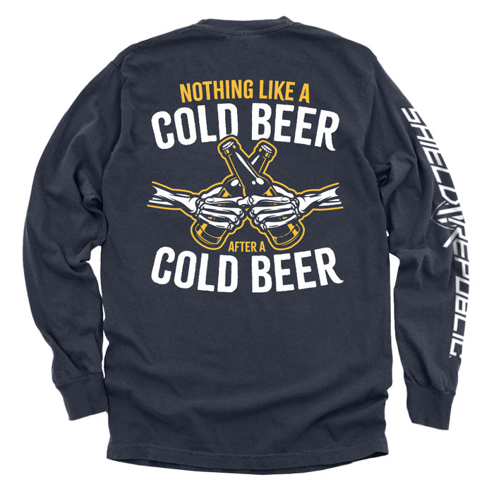 Nothing Like A Cold Beer After A Cold Beer