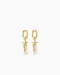 Ocean Cluster Hoops || option::18K Gold Plated