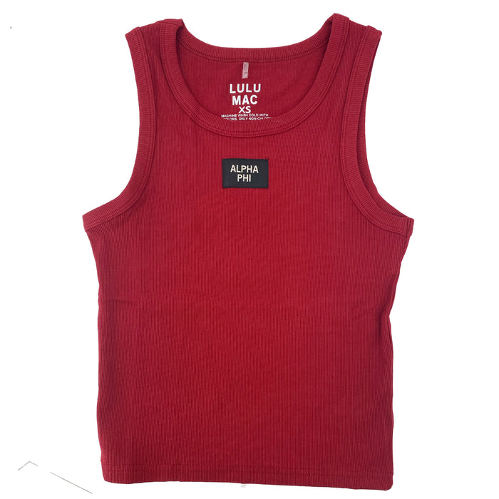 OG-TANK ALPHA PHI MAROON