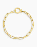 Parker Bracelet Chain link bracelet || option::18K Gold Plated