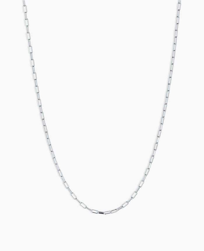 Parker Delicate Necklace || option::Silver Plated, 16 in.