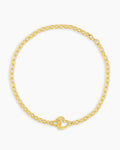 Parker Heart Mini Bracelet || option::18K Gold Plated