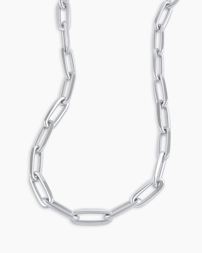 Parker XL Necklace || option::Silver Plated