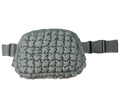 PB-1220 Puffer Belt Bag Grey