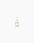 Pearl Parker Charm || option::18K Gold Plated