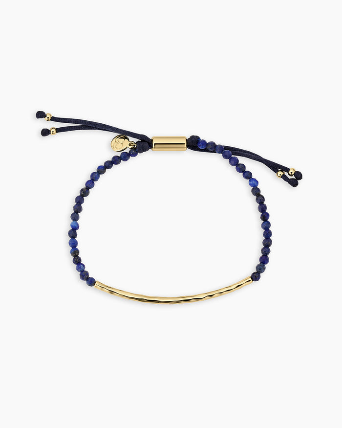 18K Gold Plated / Lapis - Wisdom