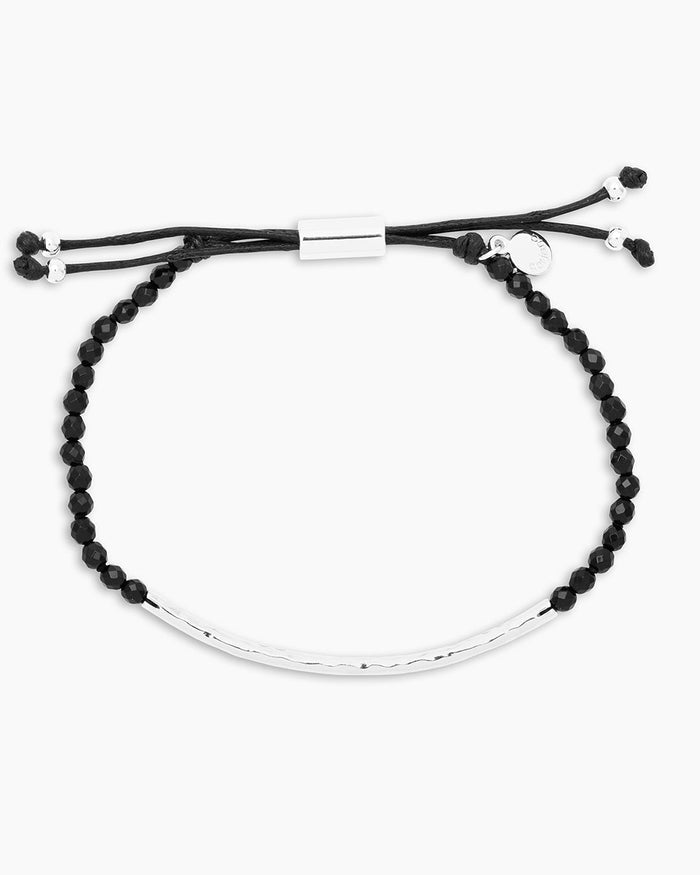 Silver Plated / Black Onyx - Protection