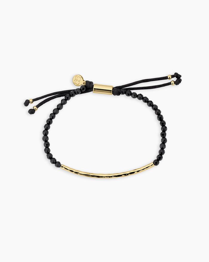 18K Gold Plated / Black Onyx - Protection