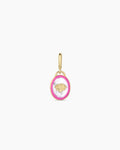 Power Gemstone Calming Parker Charm || option::18K Gold Plated