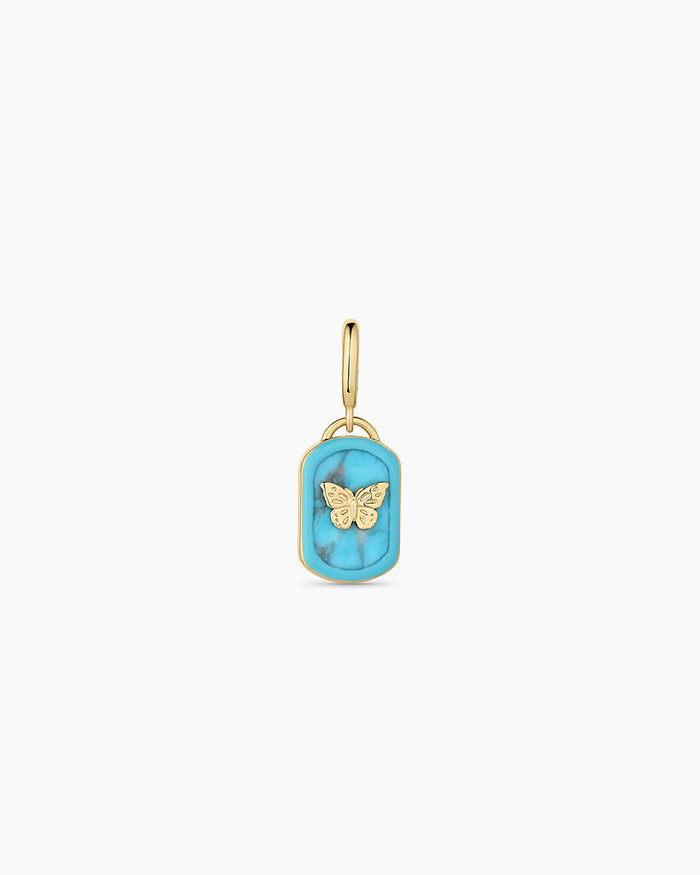 Power Gemstone Healing Parker Charm || option::18K Gold Plated