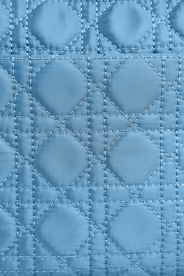 Quilted Crossbody - Blue Denim