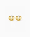 Reed huggies || option::18K Gold Plated