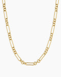 Reed Link Necklace || option::18K Gold Plated