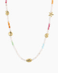 Reef Beach Mini Charm Necklace || option::18K Gold Plated