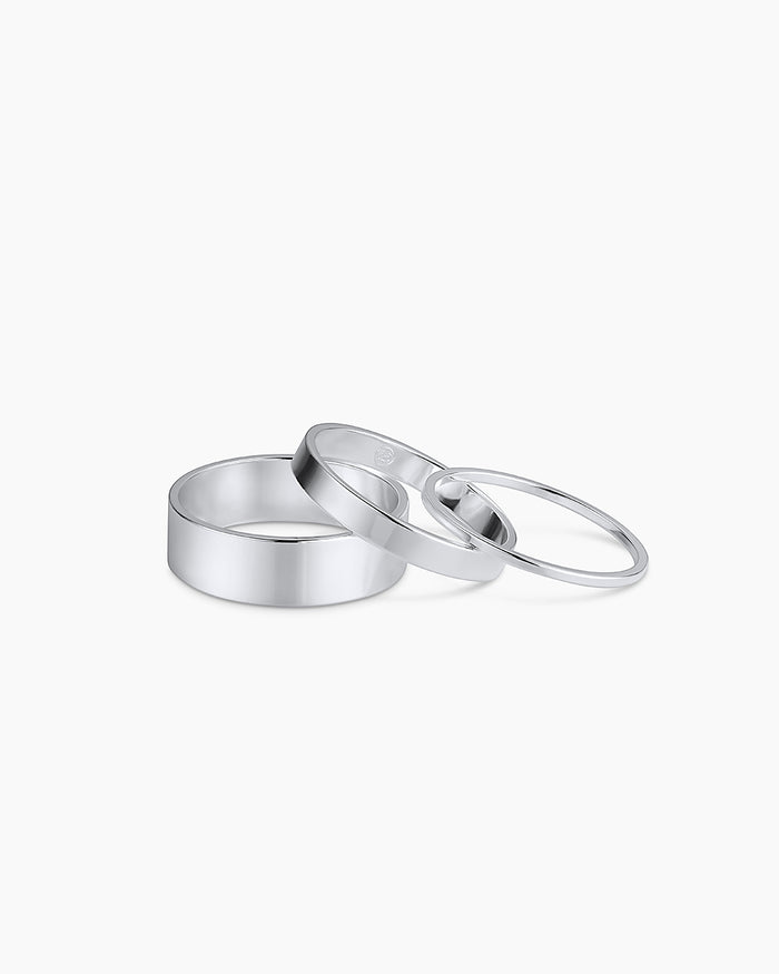 Rose Ring Cigar Band || option::Silver Plated