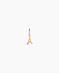 Ryder Alphabet Charm || option::18K Gold Plated, Alpha