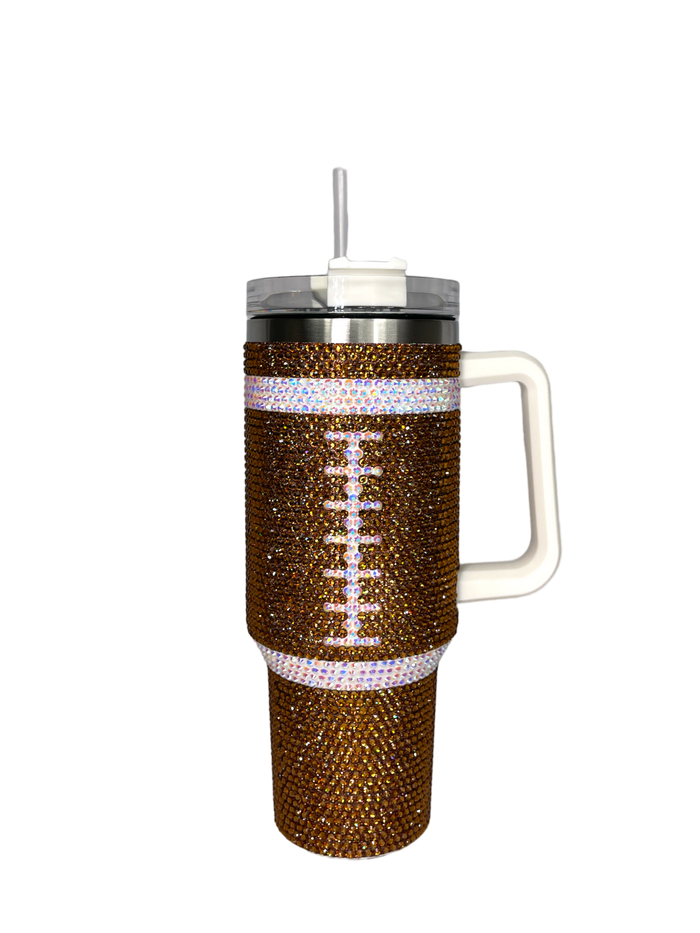 SC-4412-D Morgan Tumbler Diamond Football