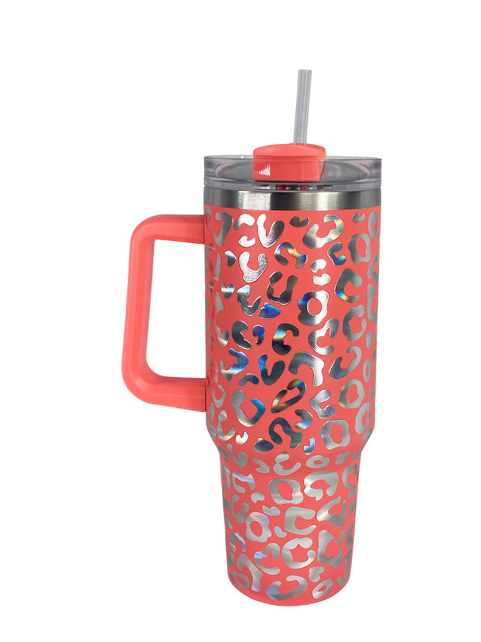 SC-4412-LP Morgan Tumbler Coral LS Leopard