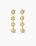 Scallop Mini Drop Earrings || option::18K Gold Plated