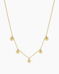 Scallop Mini Necklace || option::18K Gold Plated