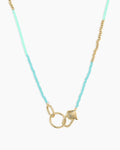 Scallop Padlock Bay Necklace || option::18K Gold Plated