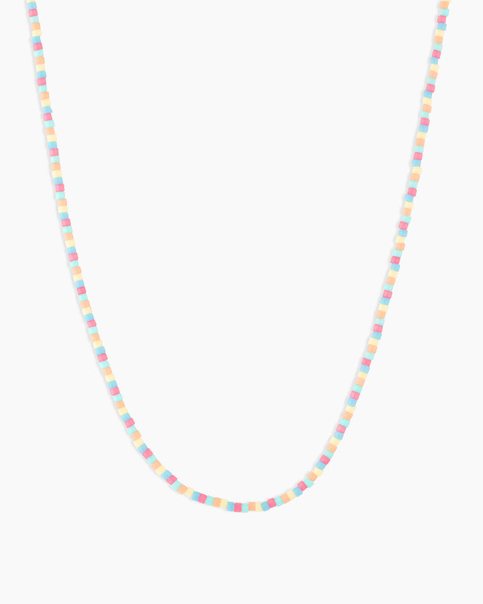 Scallop Padlock Beach Necklace || option::18K Gold Plated