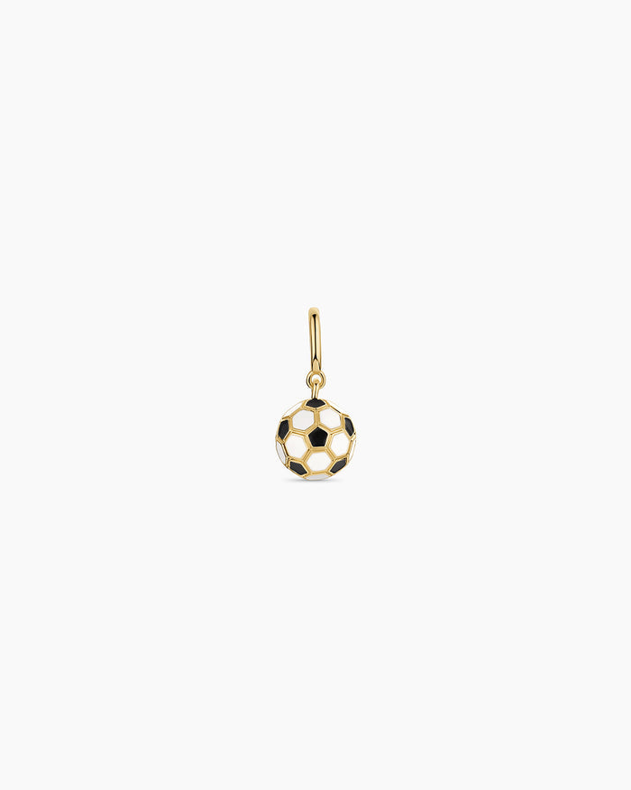 Scout Charm || option::18K Gold Plated, Soccer