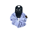 SCR-03 C.C CORDUROY SCRUNCHIE HYDRANGEA