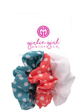 SCR-15-DOT Assorted Scrunchies
