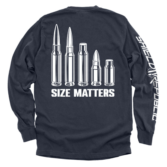 Comfort Colors Long Sleeve / True Navy / S
