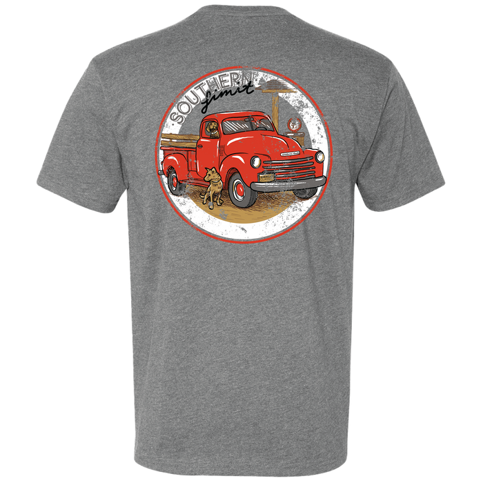 SL-129 Southern Limit Dogs & Truck-Dark Heather Grey