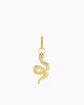 Snake Statement Charm || option::18K Gold Plated