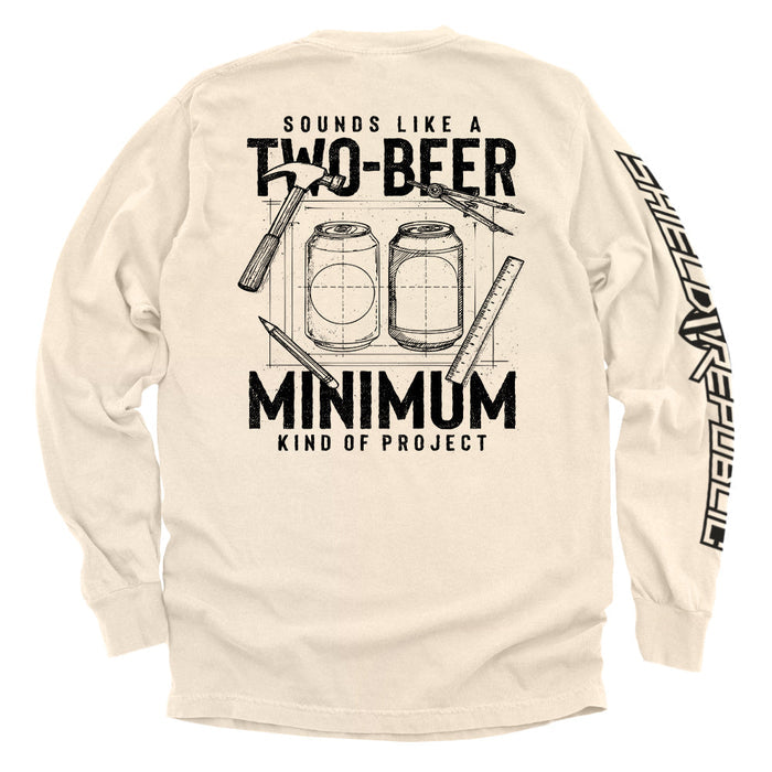 Comfort Colors Long Sleeve / Ivory / S