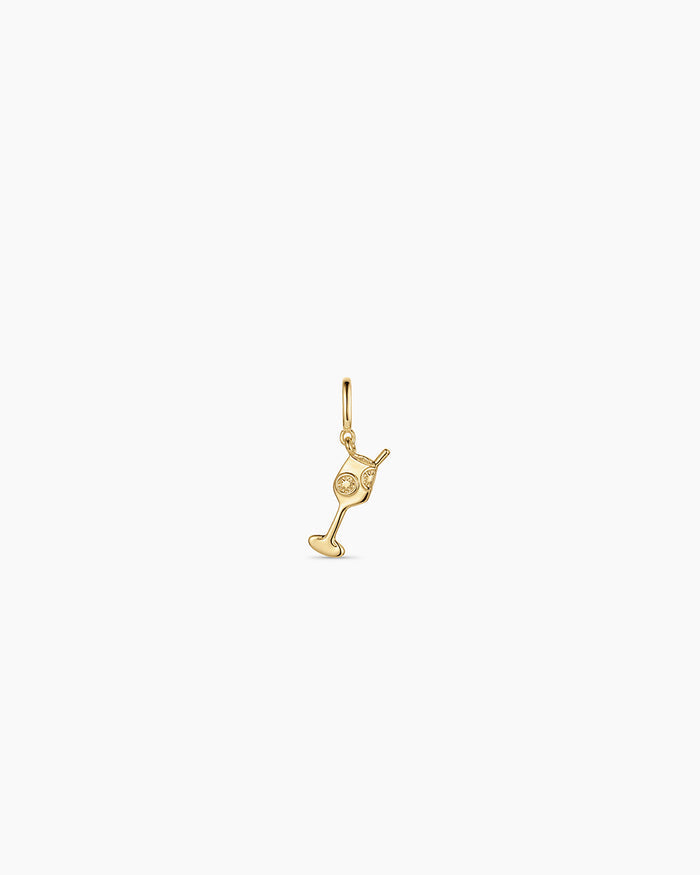 Spritz Parker Charm || option::18K Gold Plated