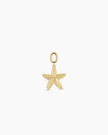 Starfish Statement Parker Charm || option::18K Gold Plated
