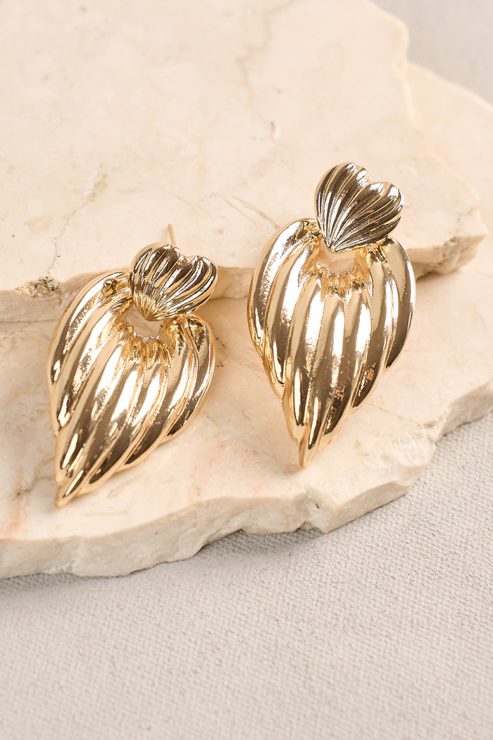 Statement Earring - Gold