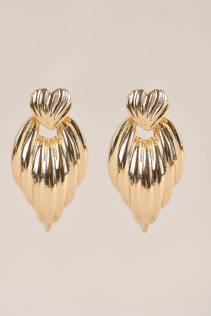 Statement Earring - Gold