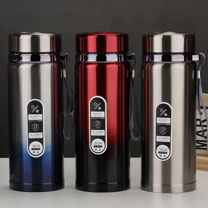 Steel Vacuum Insulated Water Tumbler | Double Wall Leak-proof Travel Mug