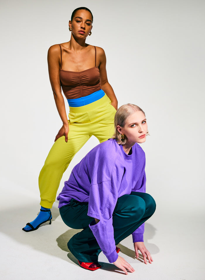 Stretch Shirred Bodysuit