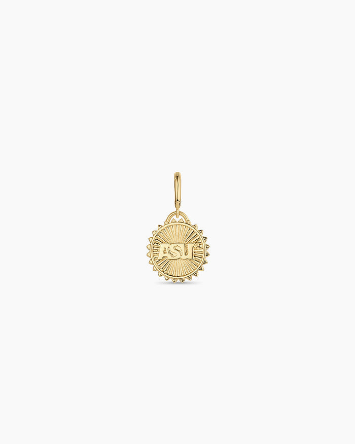 Sun Devil Charm (reversible) || option::18K Gold Plated