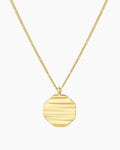 Sunset Coin Necklace || option::18K Gold Plated