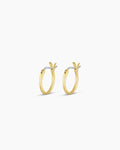 Taner Mini Huggies || option::18K Gold Plated