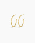Taner Small Hoops || option::18K Gold Plated