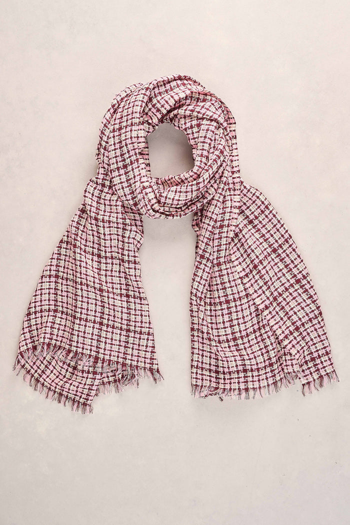 Textured Weave Scarf - Multicolour