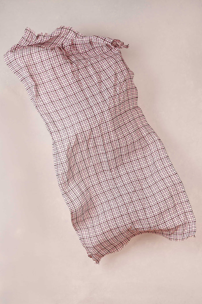 Textured Weave Scarf - Multicolour
