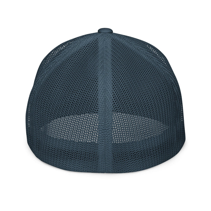 Thin Red Line USA Flag Mesh Back Trucker Hat
