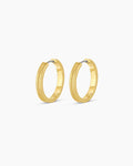 Venice Hoops || option::18K Gold Plated