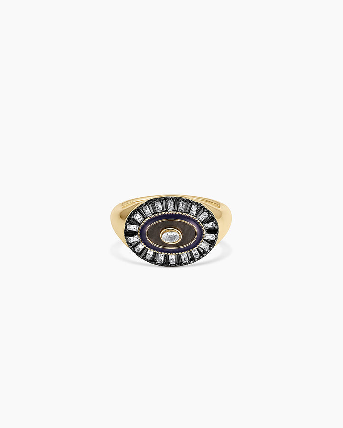 Vintage Coin Ring || option::18K Gold Plated